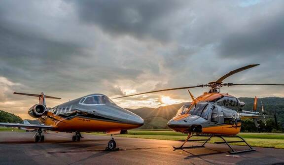 Scenery near Johnson County Airport in Mountain City, Tennessee